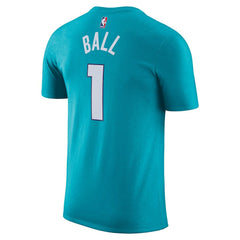 Teal LaMelo Ball Charlotte Hornets Icon 2022/23 Name & Number T-Shirt | NBA