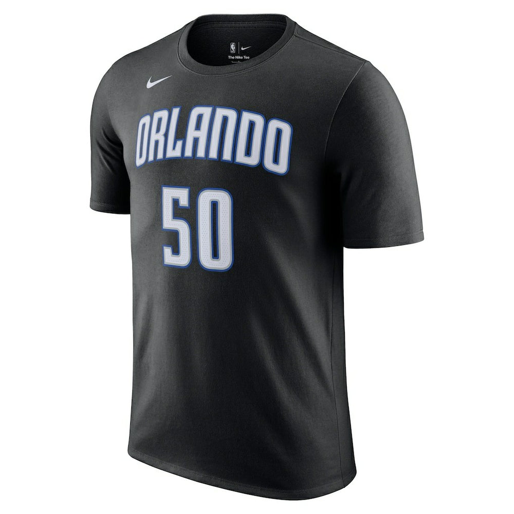 Black Cole Anthony Orlando Magic Icon 2022/23 Name & Number T-Shirt | NBA