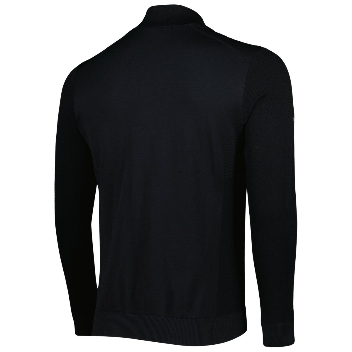 Black New York Knicks Levelwear Nano Engineered Knit Fabric Quarter-Zip Jacket | NBA