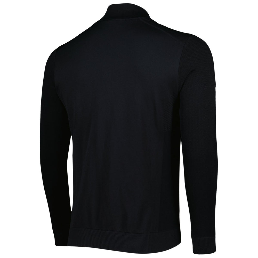Black New York Knicks Levelwear Nano Engineered Knit Fabric Quarter-Zip Jacket | NBA