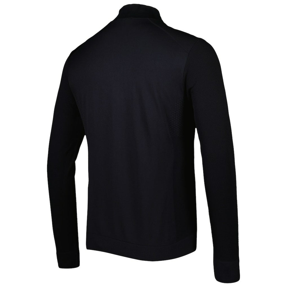 Black Philadelphia 76ers Levelwear Nano Engineered Knit Fabric Quarter-Zip Jacket | NBA