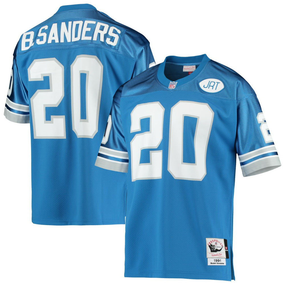 Detroit Lions Barry Sanders  1991 Authentic Throwback Retired Player Jersey | NFL Discount