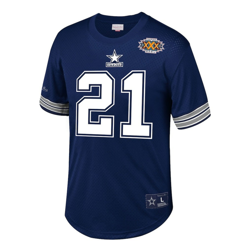 Dallas Cowboys Deion Sanders  Retired Player Name & Number Mesh Top | NFL Sale