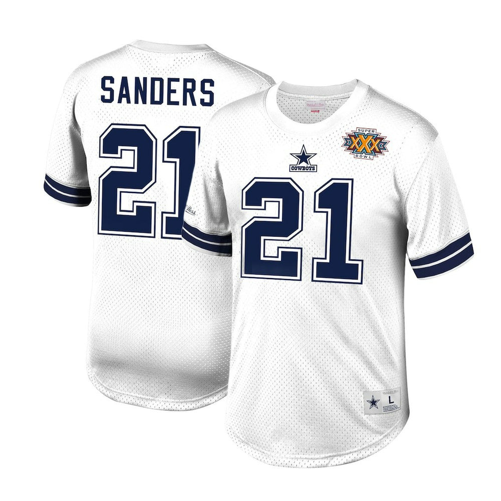 Dallas Cowboys Deion Sanders  Retired Player Name & Number Mesh Top | NFL Online