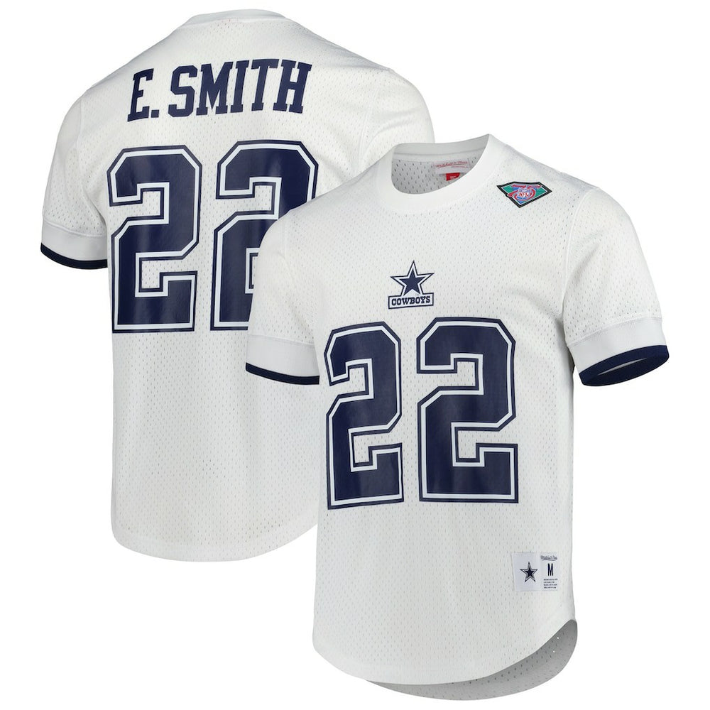Dallas Cowboys Emmitt Smith  Retired Player Name & Number Mesh Top | NFL Hot