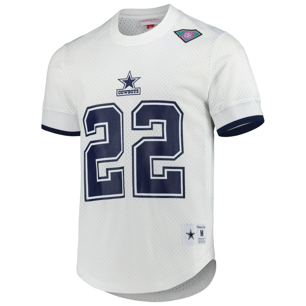 Dallas Cowboys Emmitt Smith  Retired Player Name & Number Mesh Top | NFL Hot