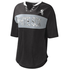 Chicago White Sox Touch Women's Lead Off Notch Neck T-Shirt - MLB T-shirts
