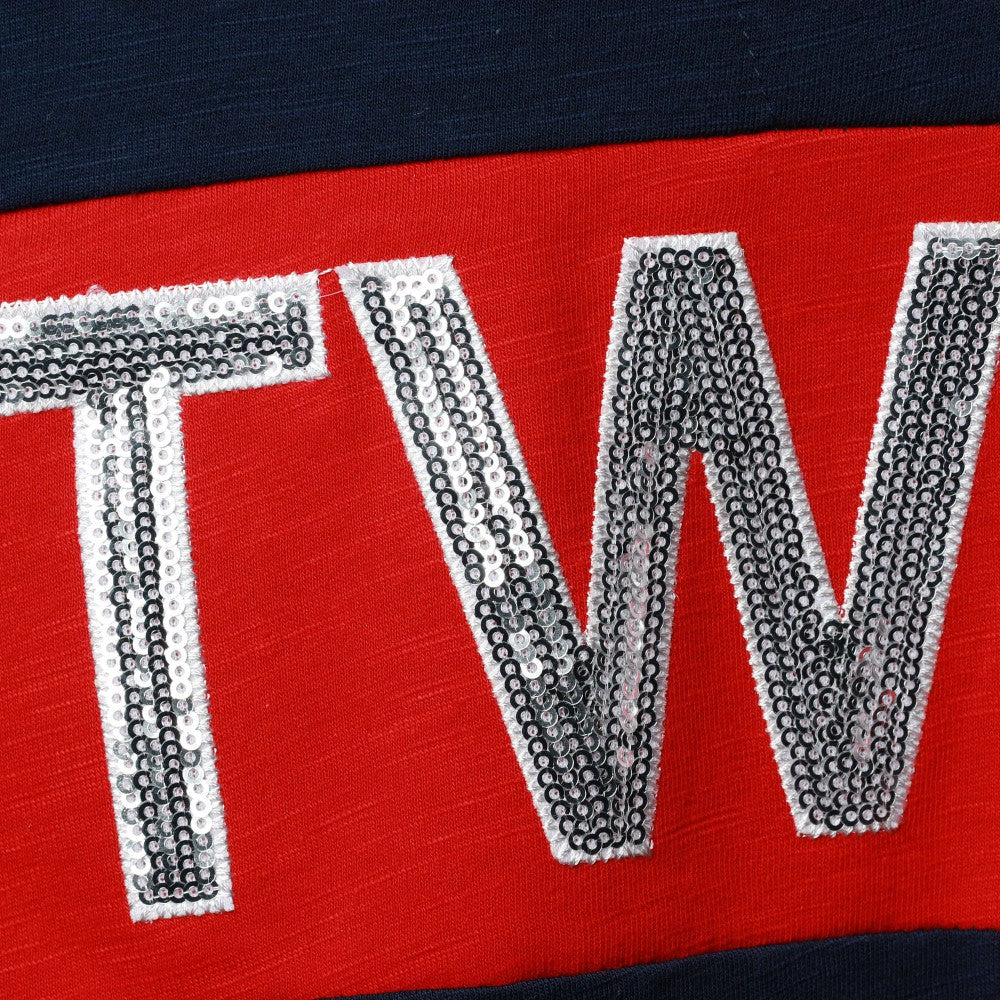 Minnesota Twins Touch Women's Lead Off Notch Neck T-Shirt - MLB T-shirts