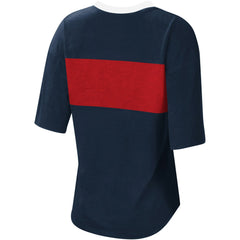 Minnesota Twins Touch Women's Lead Off Notch Neck T-Shirt - MLB T-shirts