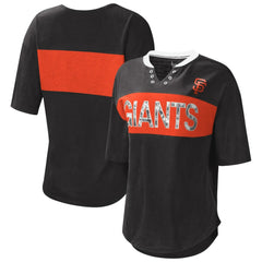San Francisco Giants Touch Women's Lead Off Notch Neck T-Shirt - MLB T-shirts