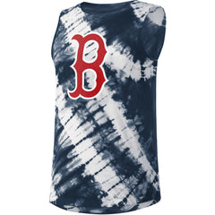 Boston Red Sox Touch Women's Money Ball Tie-Dye Tank Top - MLB Tanks