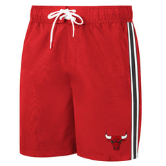 Red Chicago Bulls G-III Sports by Carl Banks Sand Beach Volley Swim Shorts | NBA