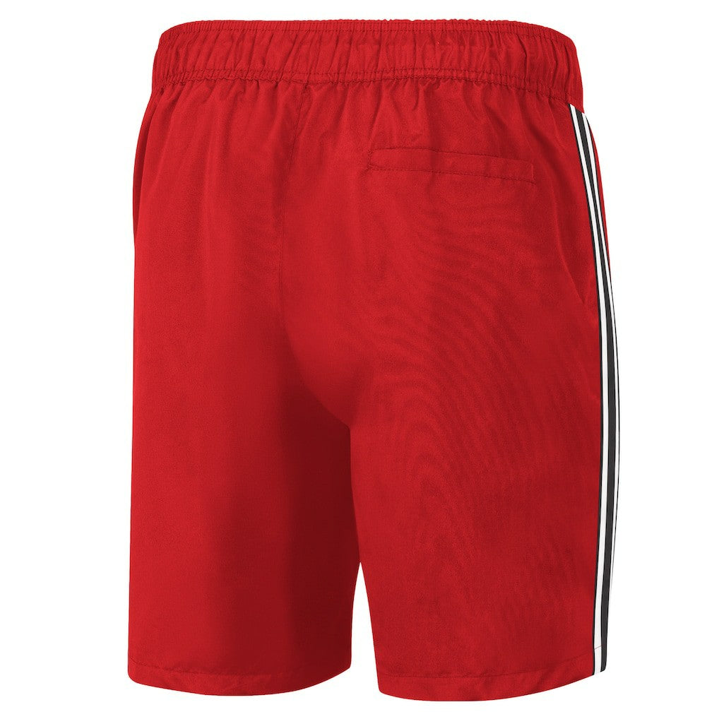 Red Chicago Bulls G-III Sports by Carl Banks Sand Beach Volley Swim Shorts | NBA