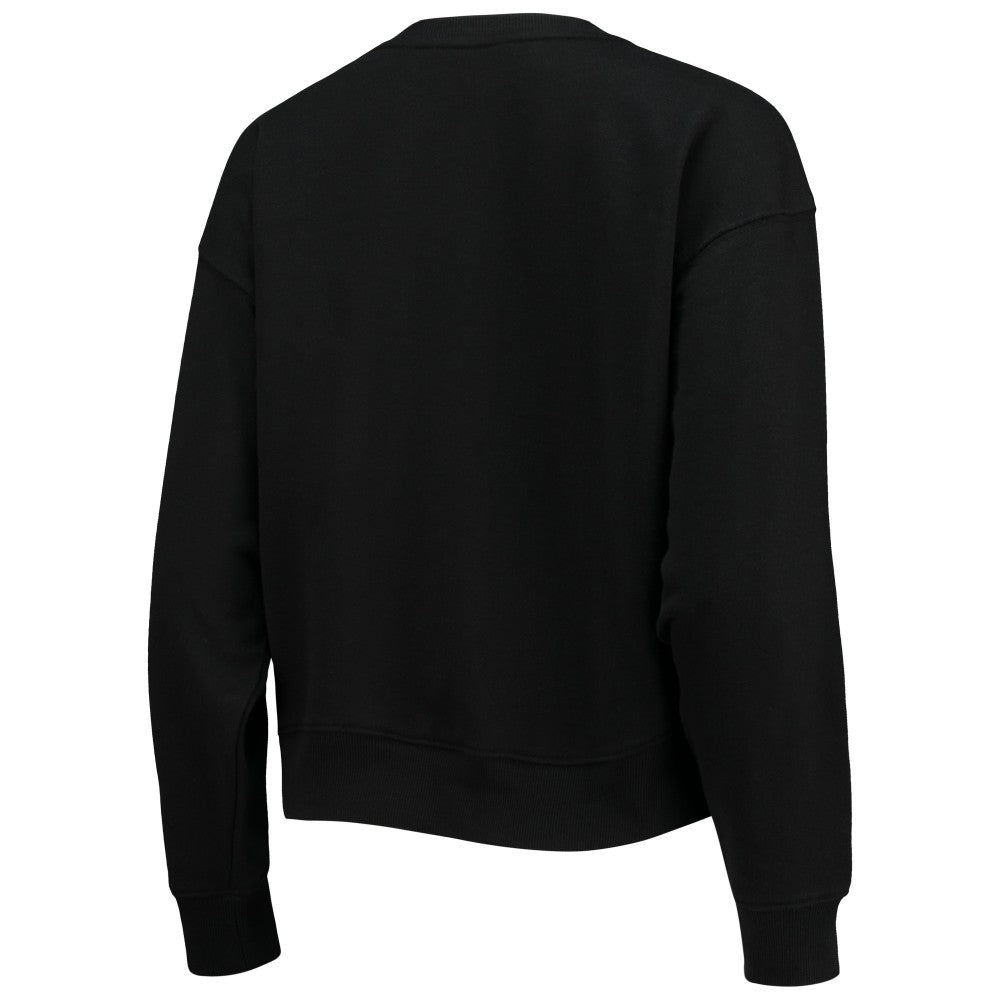 Miami Marlins DKNY Sport Women's Carrie Pullover Sweatshirt - MLB Pullover
