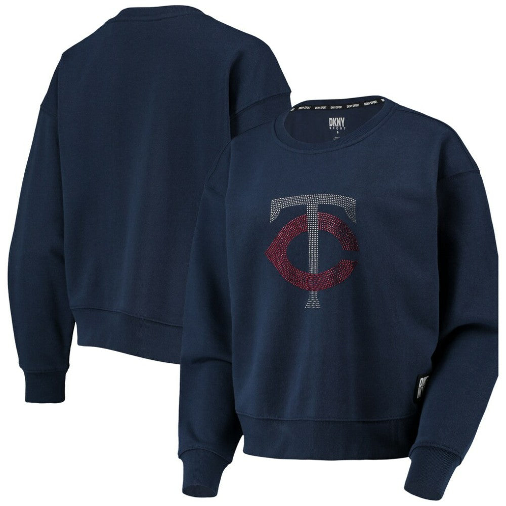 Minnesota Twins DKNY Sport Women's Carrie Pullover Sweatshirt - MLB Pullover