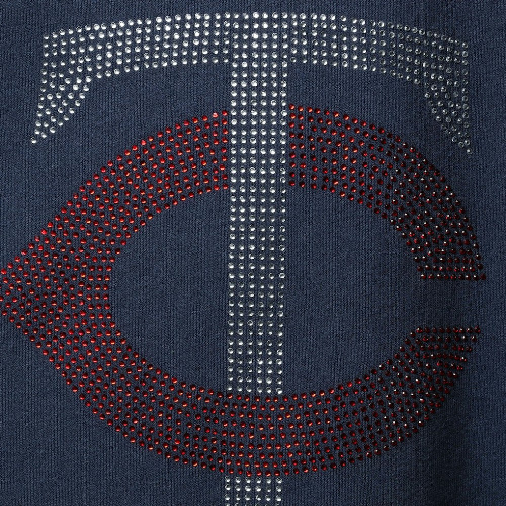 Minnesota Twins DKNY Sport Women's Carrie Pullover Sweatshirt - MLB Pullover