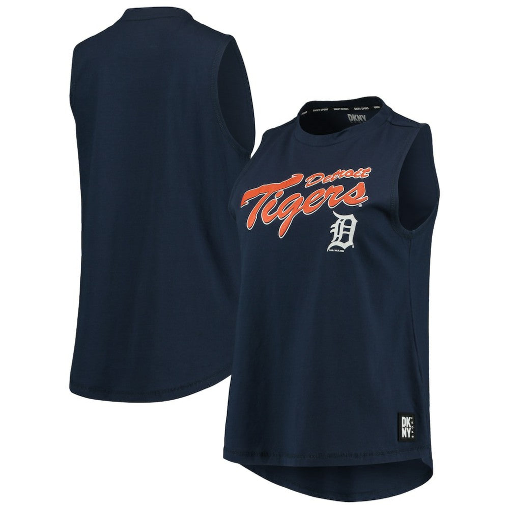 Detroit Tigers DKNY Sport Women's Marcie Tank Top - MLB Tanks