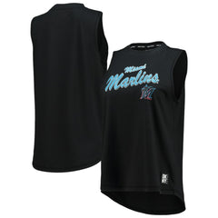 Miami Marlins DKNY Sport Women's Marcie Tank Top - MLB Tanks