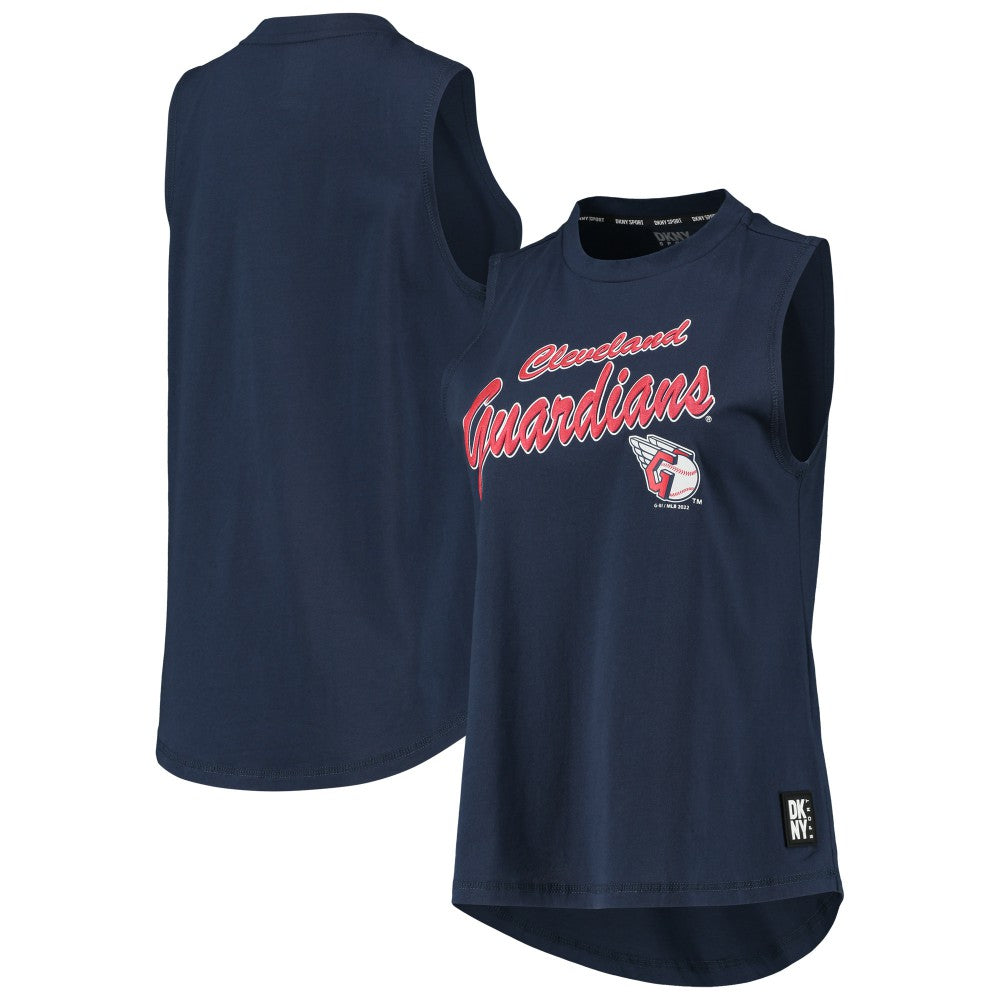 Cleveland Guardians DKNY Sport Women's Marcie Tank Top - MLB Tanks