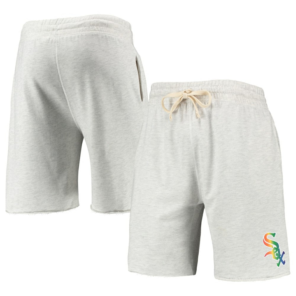 Chicago White Sox Concepts Sport Mainstream Logo Terry Tri-Blend Shorts - MLB Shorts