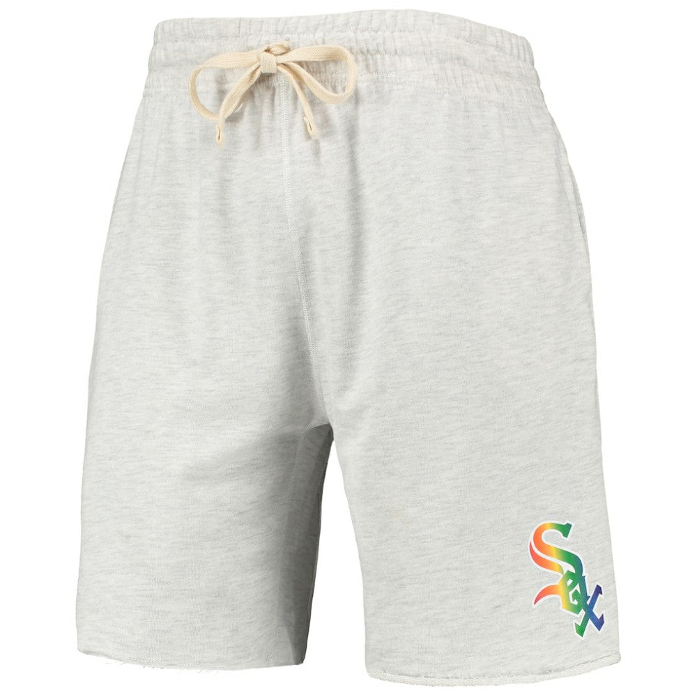 Chicago White Sox Concepts Sport Mainstream Logo Terry Tri-Blend Shorts - MLB Shorts