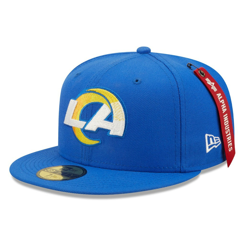Los Angeles Rams x Alpha Industries Alpha 59FIFTY Fitted Hat | NFL Online