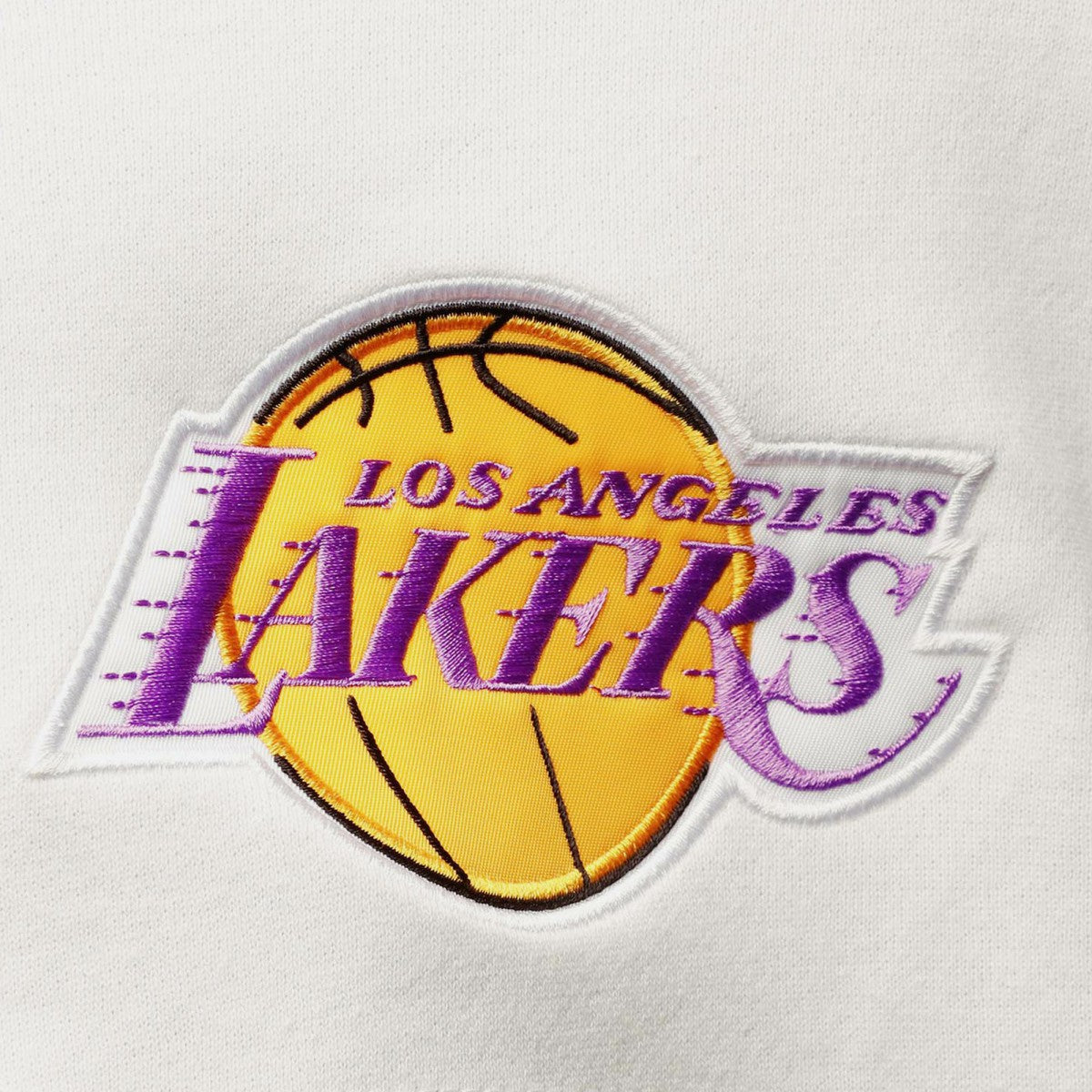 Purple Los Angeles Lakers Hardwood Classics Fusion 2.0 Colorblock Pullover Hoodie | NBA
