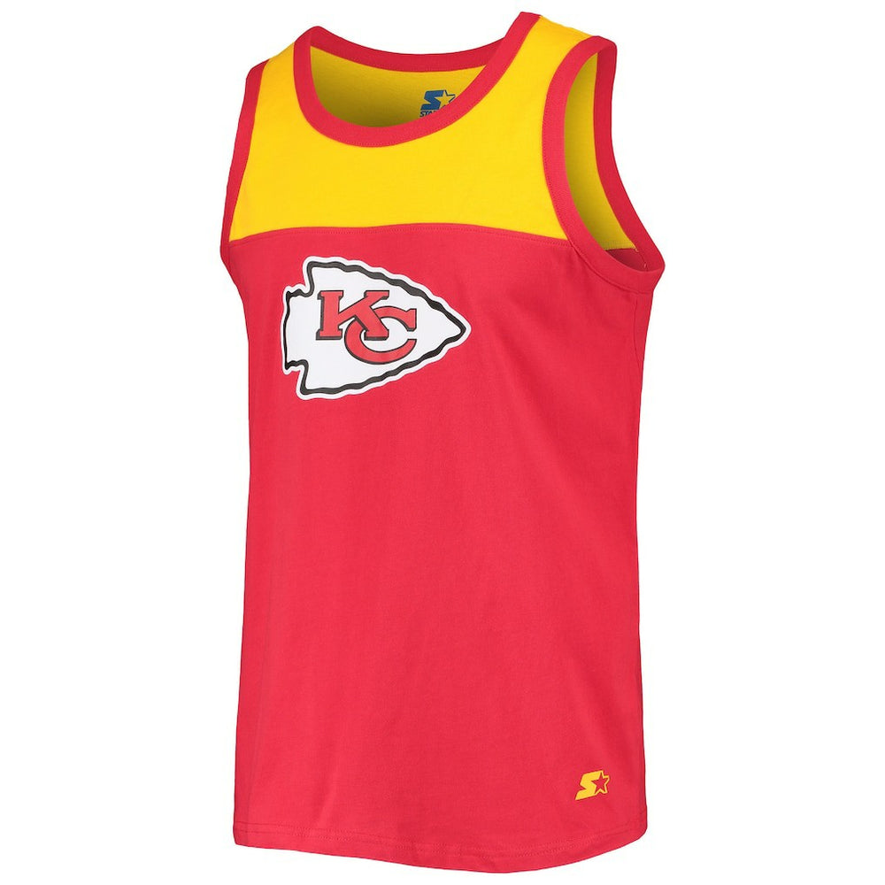 Kansas City Chiefs Starter Team Touchdown Fashion Tank Top | NFL New