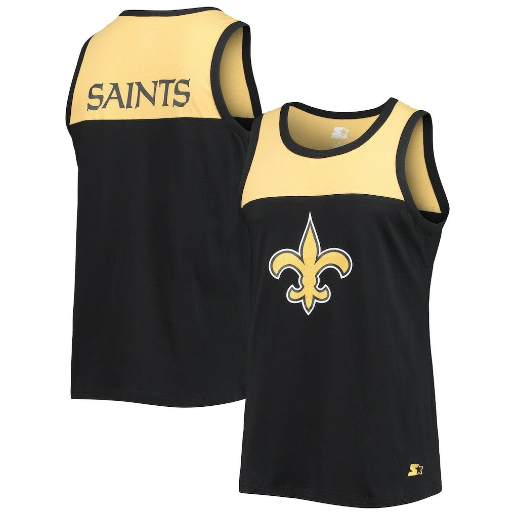 New Orleans Saints Starter Team Touchdown Fashion Tank Top | NFL Online