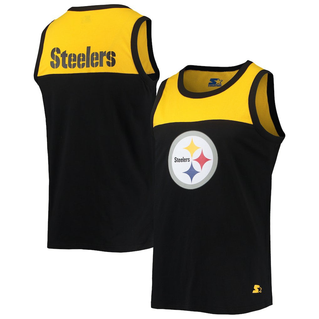 Pittsburgh Steelers Starter Team Touchdown Fashion Tank Top | NFL Discount