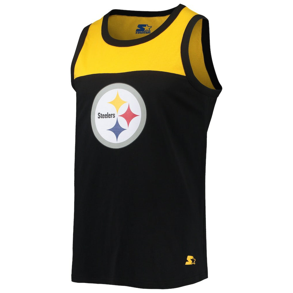 Pittsburgh Steelers Starter Team Touchdown Fashion Tank Top | NFL Discount