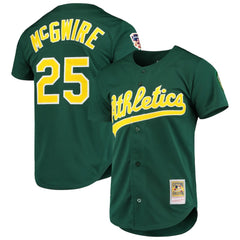 Mark McGwire Athletics Mitchell & Ness 1997 Cooperstown Collection Authentic Jersey - MLB Jerseys