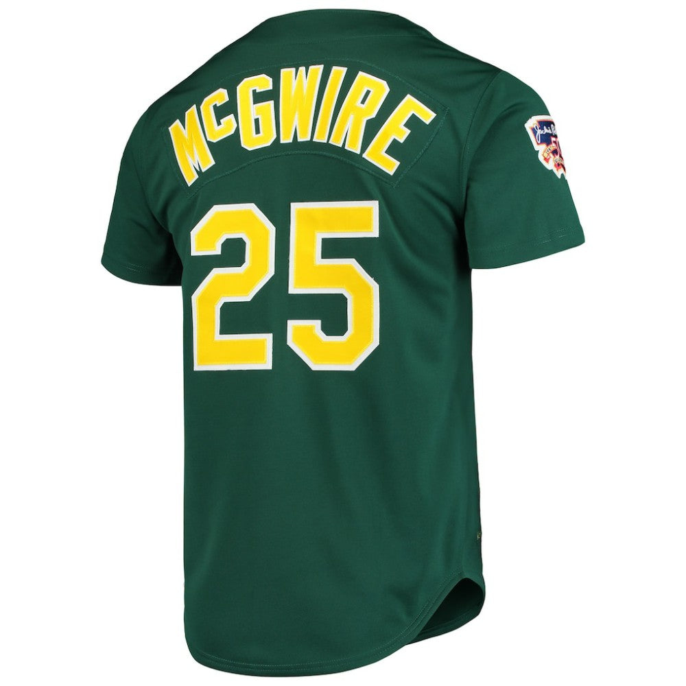 Mark McGwire Athletics Mitchell & Ness 1997 Cooperstown Collection Authentic Jersey - MLB Jerseys