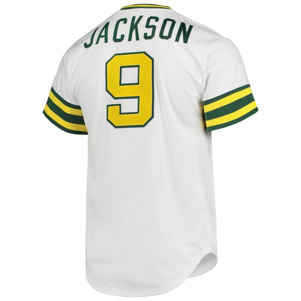 Reggie Jackson Athletics Mitchell & Ness 1972 Cooperstown Collection Authentic Jersey - MLB Jerseys