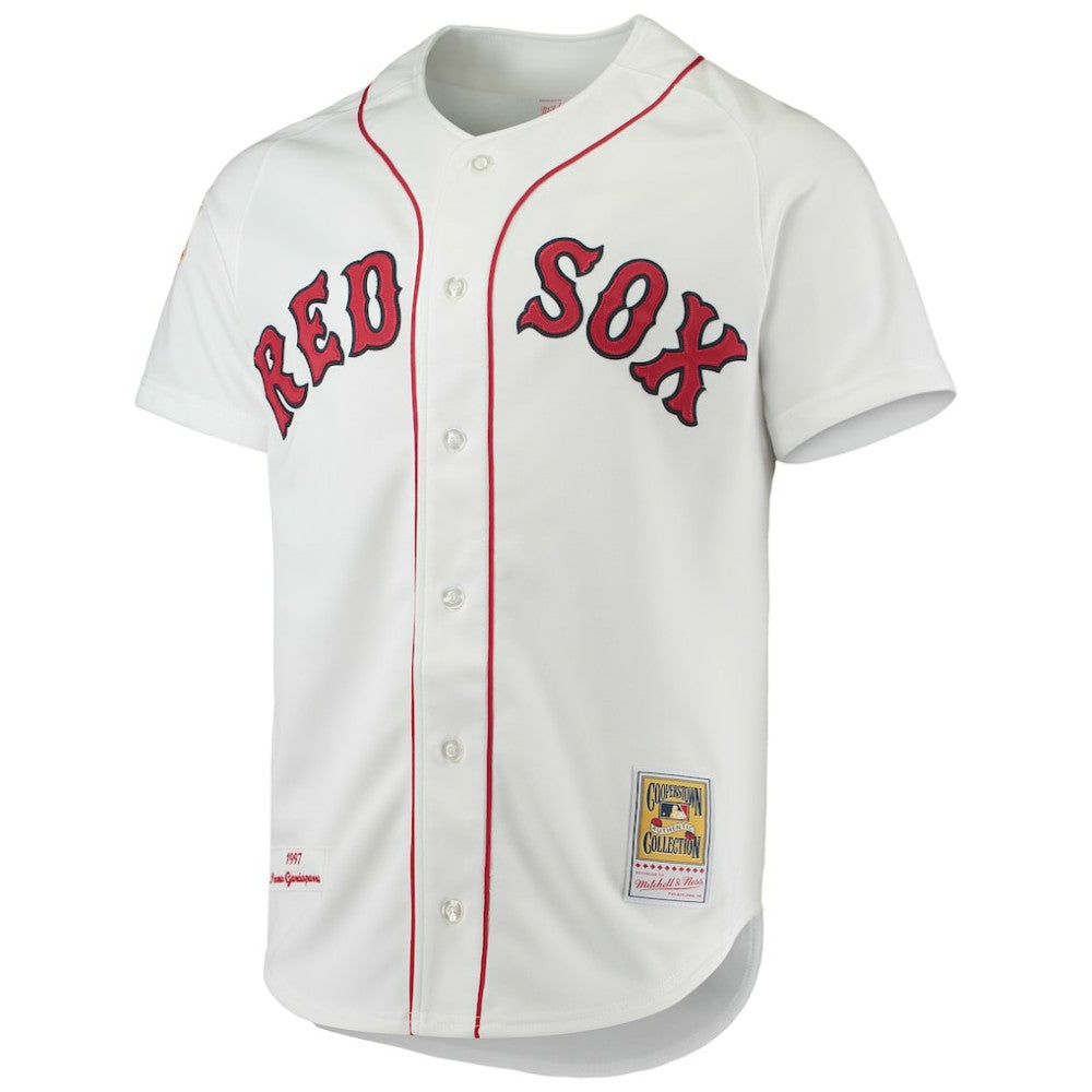 Nomar Garciaparra Boston Red Sox Mitchell & Ness 1997 Cooperstown Collection Authentic Jersey - MLB Jerseys