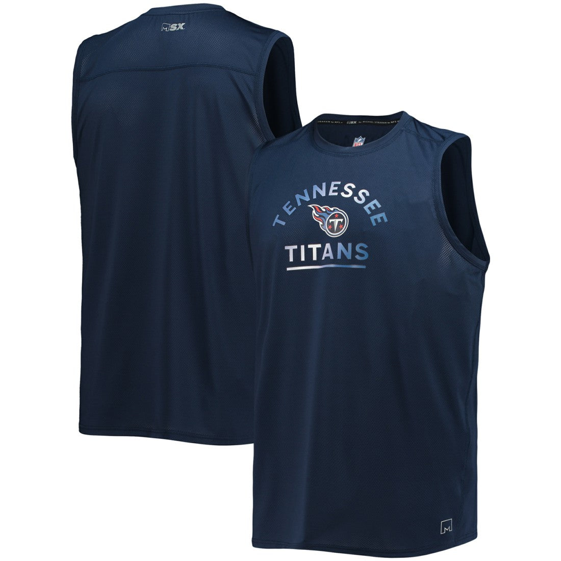 Tennessee Titans MSX by Michael Strahan Rebound Tank Top | NFL Hot