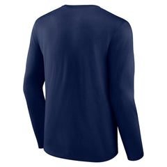 Navy Denver Nuggets Tip-Off Long Sleeve T-Shirt sale | NBA