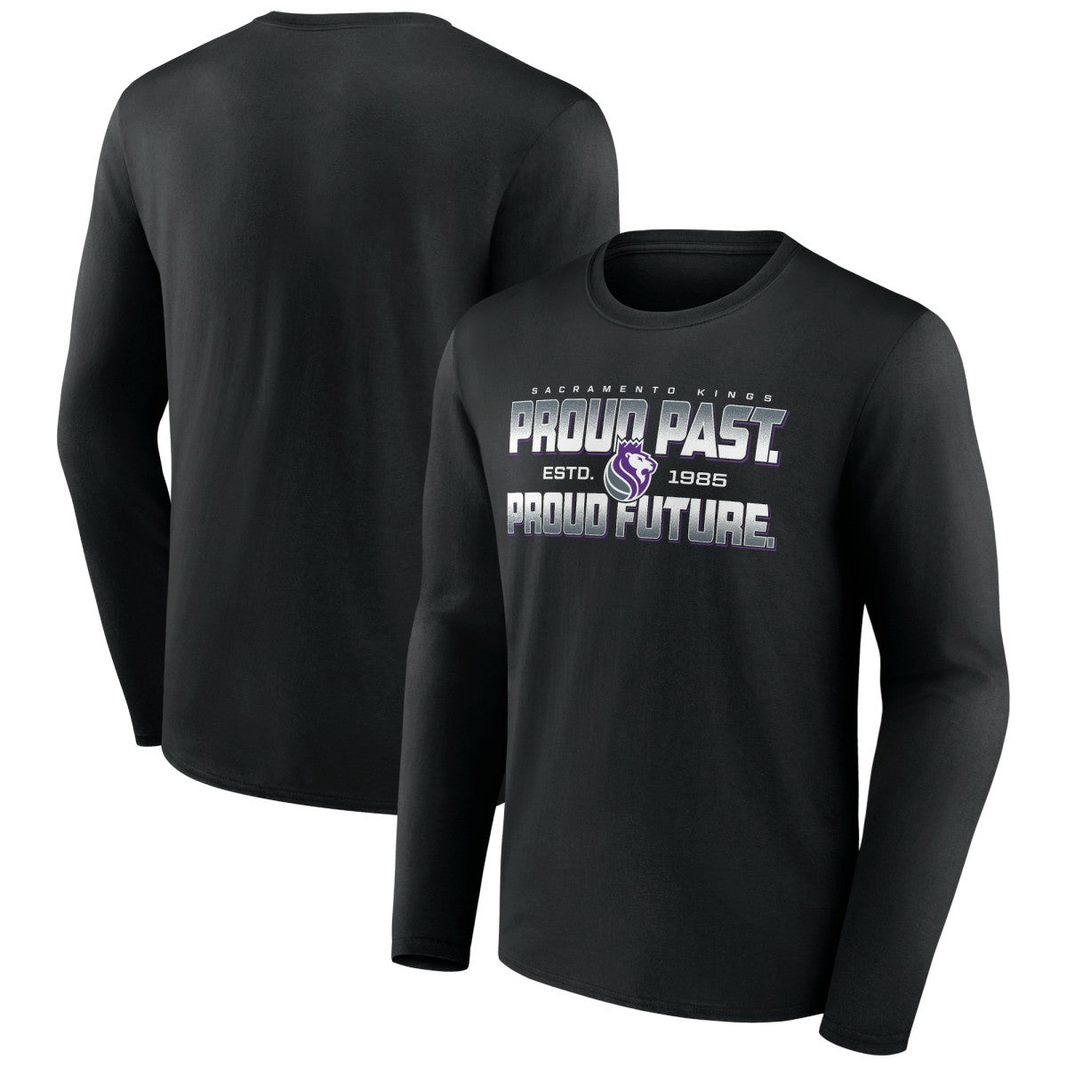 Black Sacramento Kings Tip-Off Long Sleeve T-Shirt | NBA