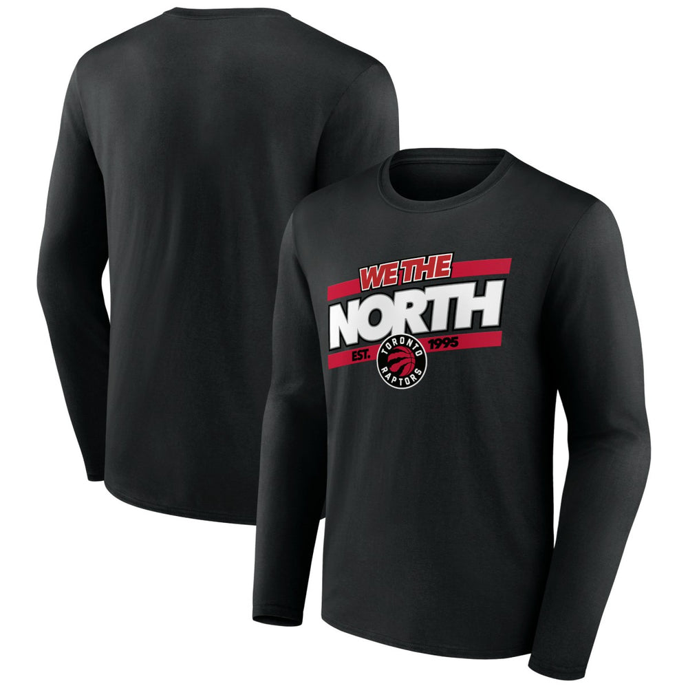 Black Toronto Raptors Tip-Off Long Sleeve T-Shirt | NBA