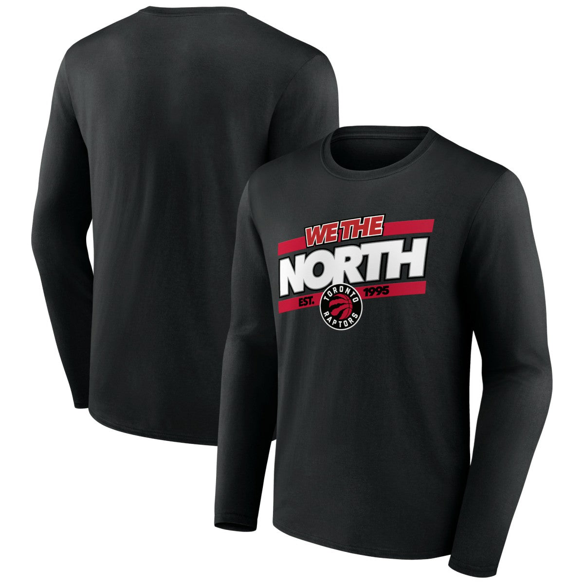 Black Toronto Raptors Tip-Off Long Sleeve T-Shirt | NBA