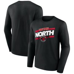 Black Toronto Raptors Tip-Off Long Sleeve T-Shirt | NBA