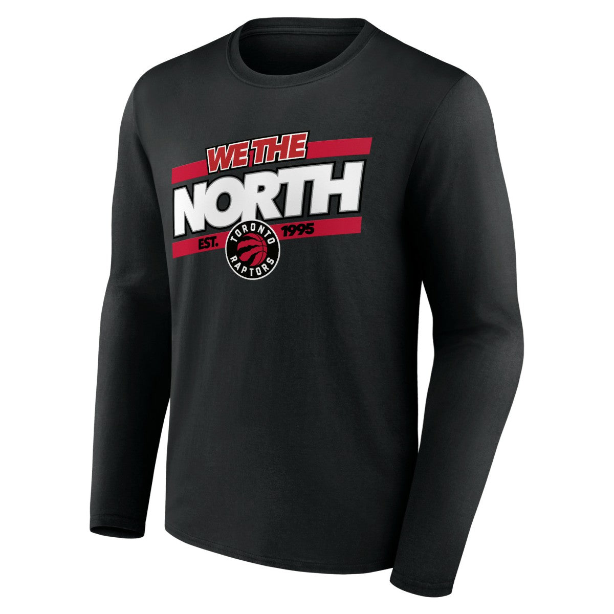 Black Toronto Raptors Tip-Off Long Sleeve T-Shirt | NBA