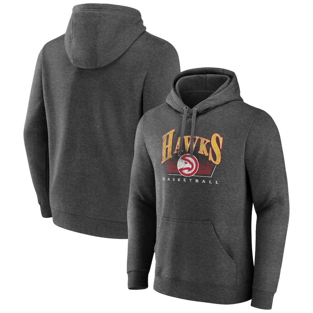 Charcoal Atlanta Hawks Selection Pullover Hoodie | NBA