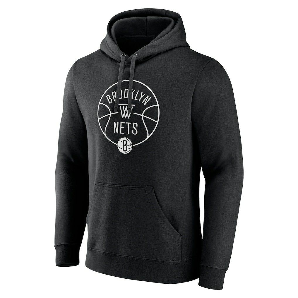Black Brooklyn Nets Tip-Off Pullover Hoodie | NBA