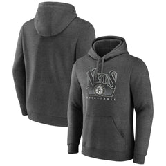Charcoal Brooklyn Nets Selection Pullover Hoodie | NBA