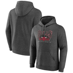 Charcoal Chicago Bulls Selection Pullover Hoodie | NBA