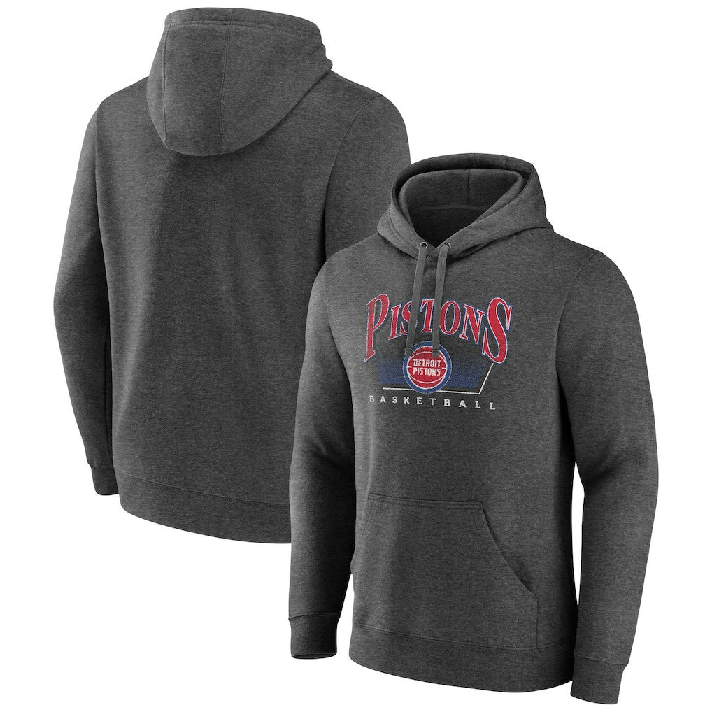 Charcoal Detroit Pistons Selection Pullover Hoodie sale | NBA