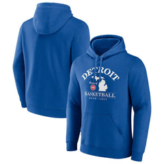 Royal Detroit Pistons Tip-Off Pullover Hoodie sale | NBA