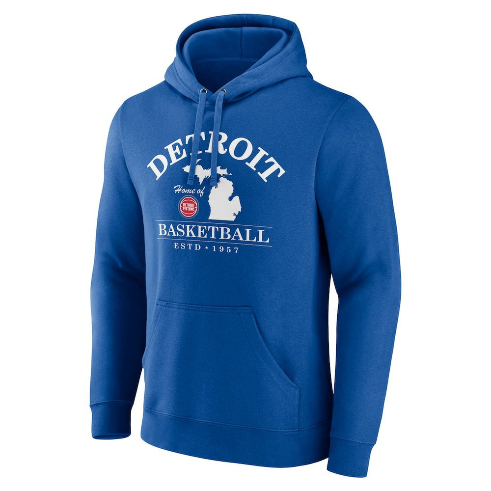 Royal Detroit Pistons Tip-Off Pullover Hoodie sale | NBA