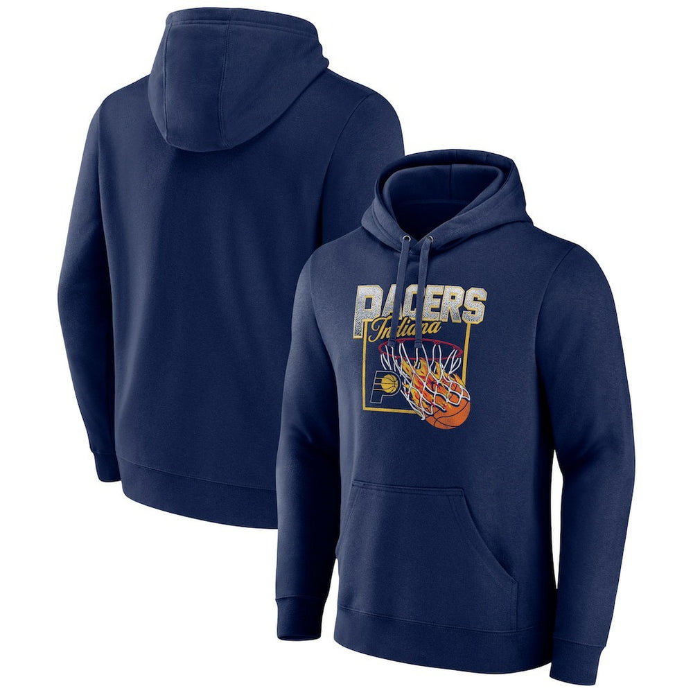 Navy Indiana Pacers Alley Oop Pullover Hoodie | NBA